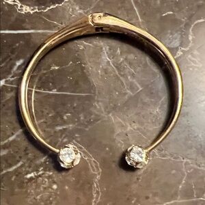 kate spade Gold Bracelet with Crystal Ends